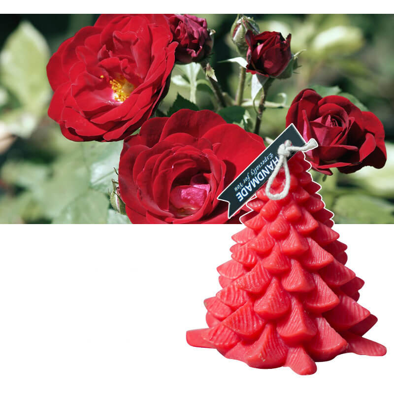 Velas perfumadas navideñas