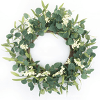 Artificial Eucalyptus Wreath - 20’’