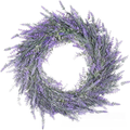 Artificial Lavender Wreath - 17.7’’