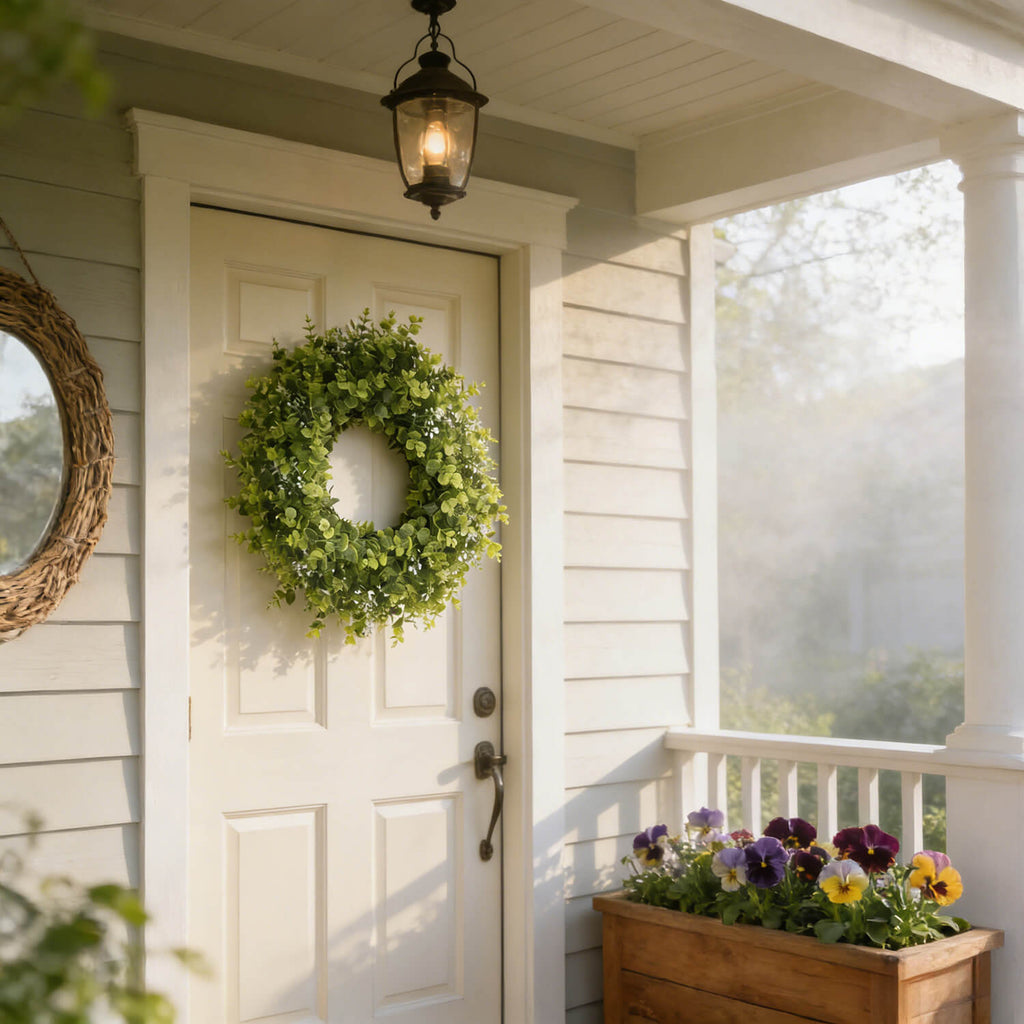 Green Eucalyptus Wreath - 24’’