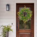 Colorful Spring Wildflower Artificial Wreath - 20"