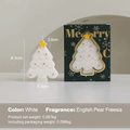 Vela perfumada con forma de árbol de Navidad