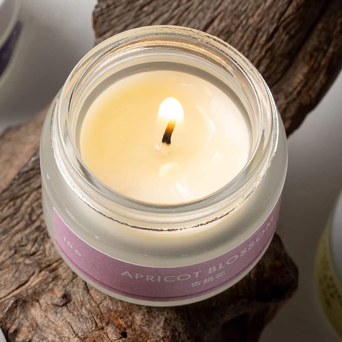 candle with scent
