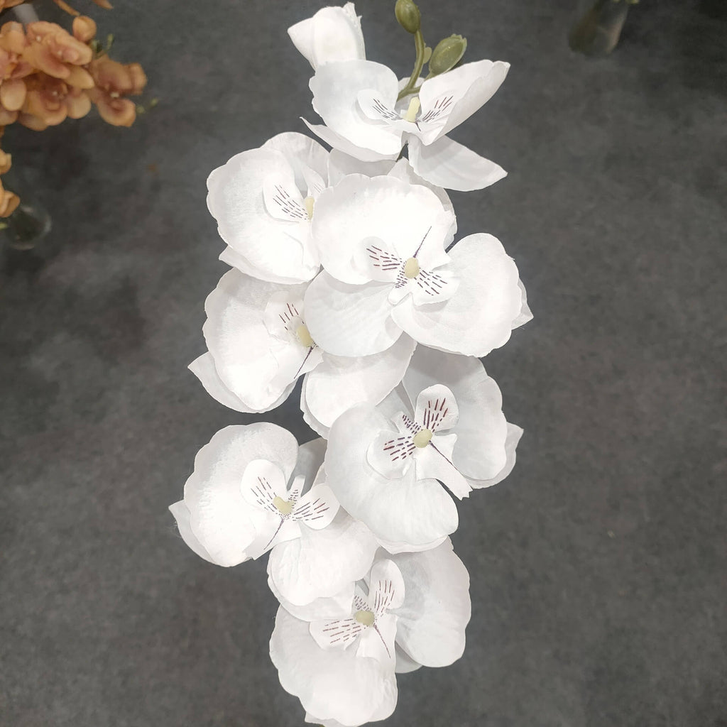 Artificial White Phalaenopsis Orchids Flowers
