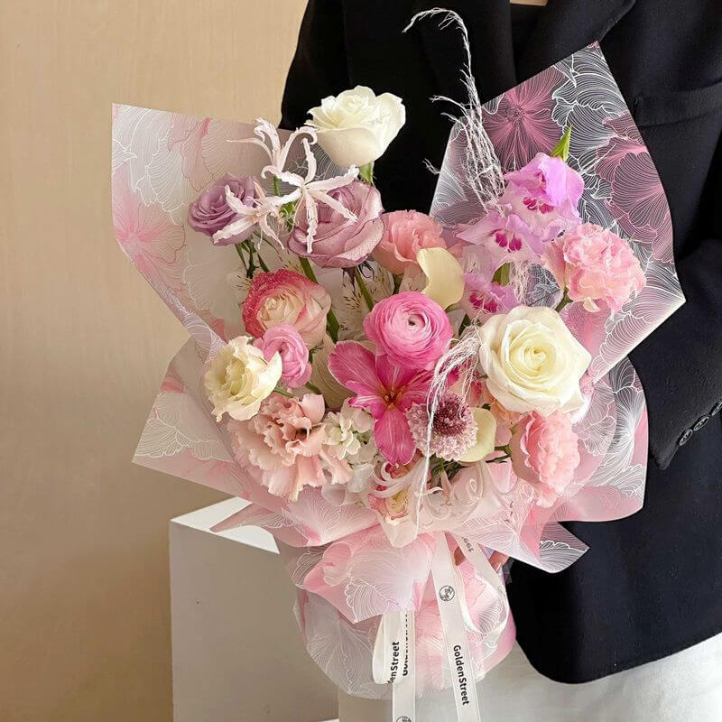 where to buy flower wrapping paper