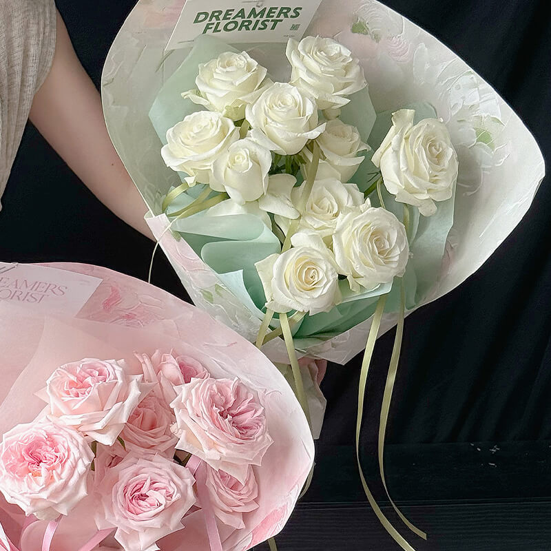 wrapping paper for bouquets