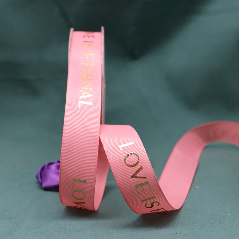 Love Is Eternal Flower Bouquets Ribbons (2.5cmx50Yd)