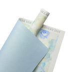 Floral Wrapping Paper, 20.5 × 20.5 Inch, 10 Sheets
