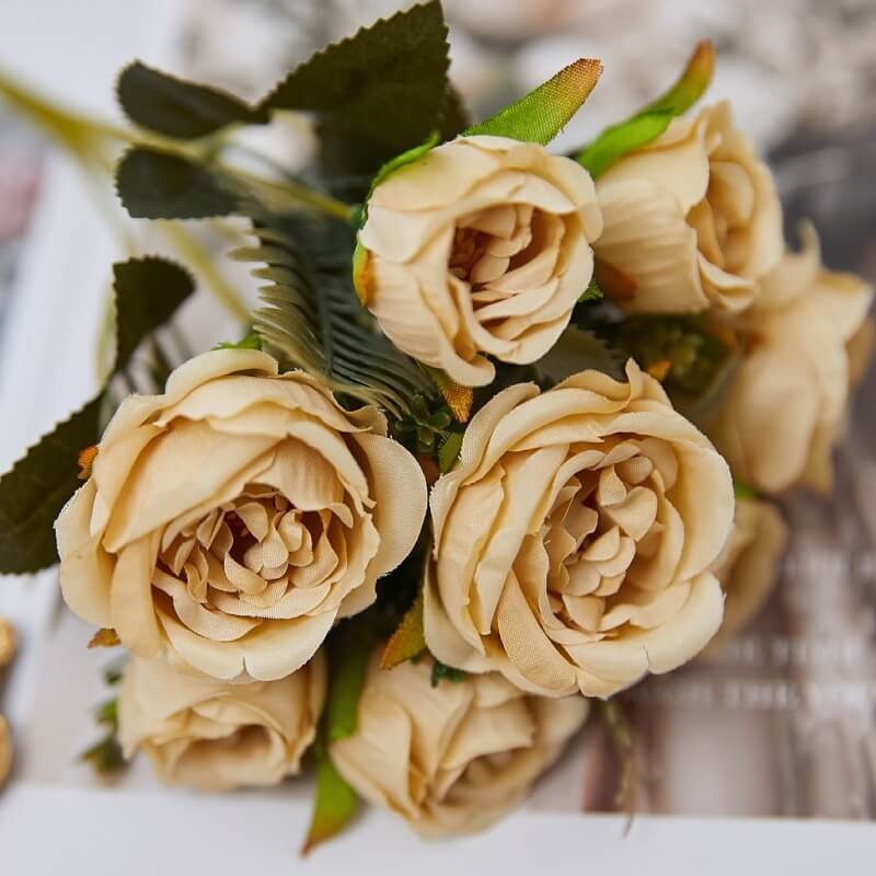 artificial peony flowers