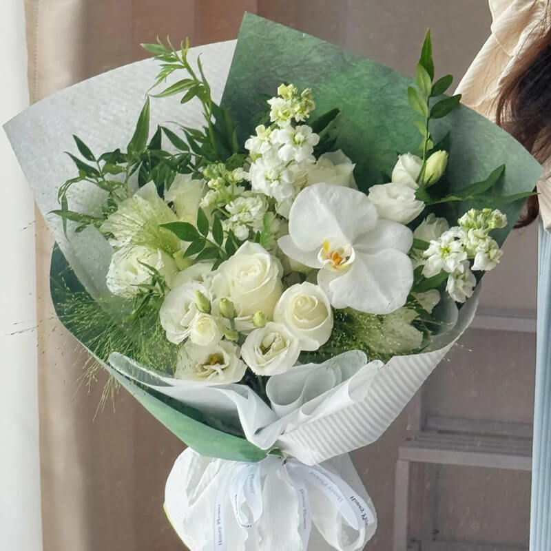 bouquet wrapping paper