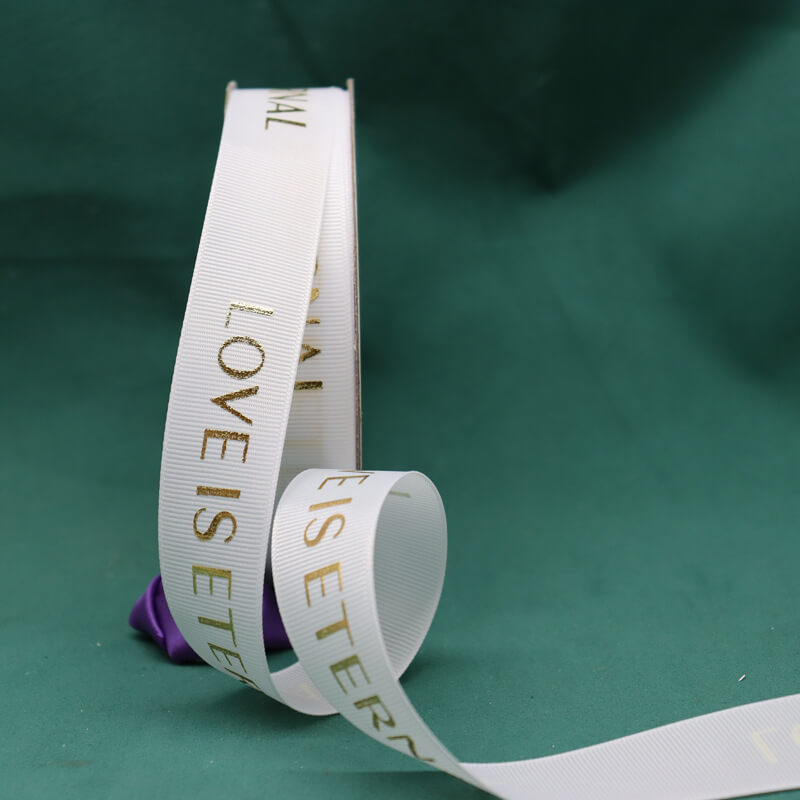 Love Is Eternal Flower Bouquets Ribbons (2.5cmx50Yd)