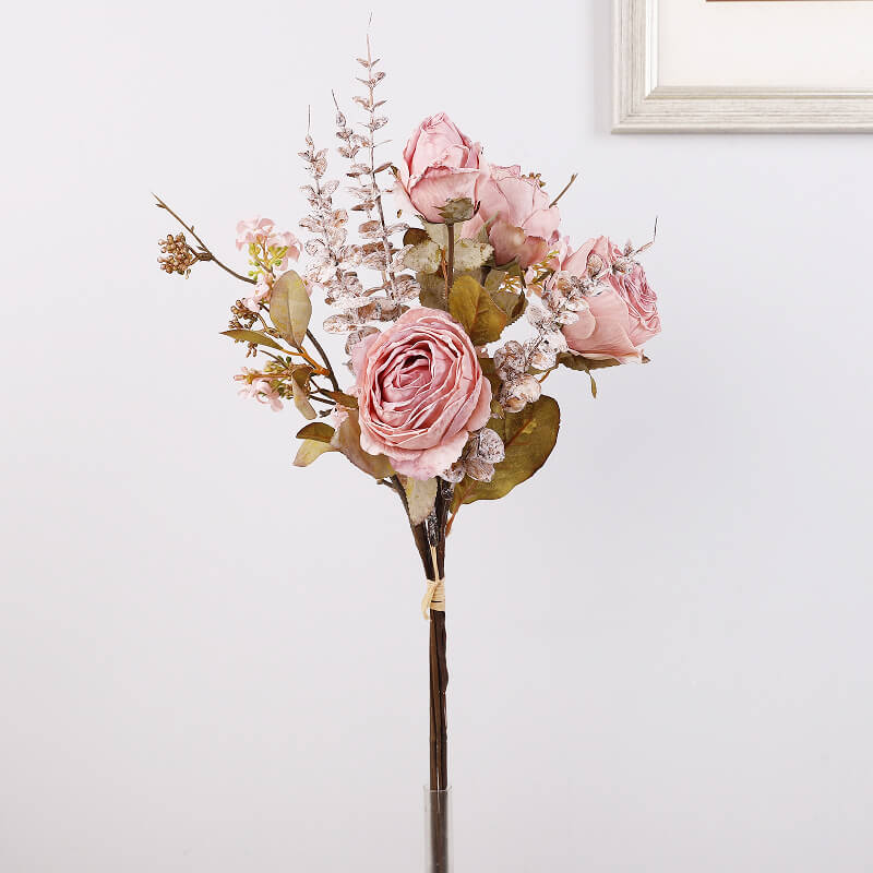 fake rose arrangements