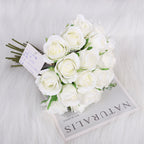 roses in bouquet