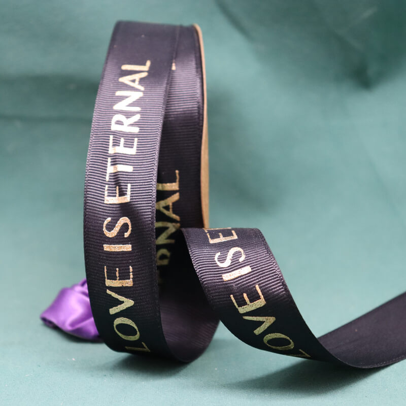 Love Is Eternal Flower Bouquets Ribbons (2.5cmx50Yd)