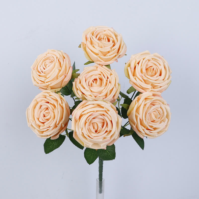 bouquet of fake roses