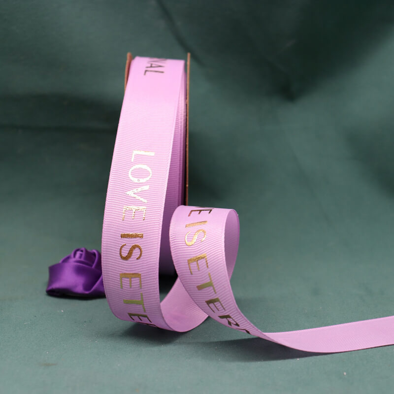 Love Is Eternal Flower Bouquets Ribbons (2.5cmx50Yd)