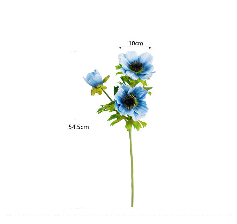 fake anemone flower