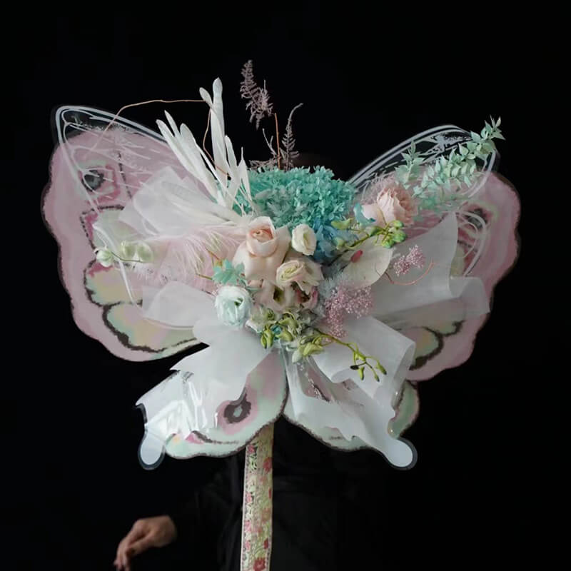 butterfly floral arrangement