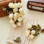 silk rose bouquet
