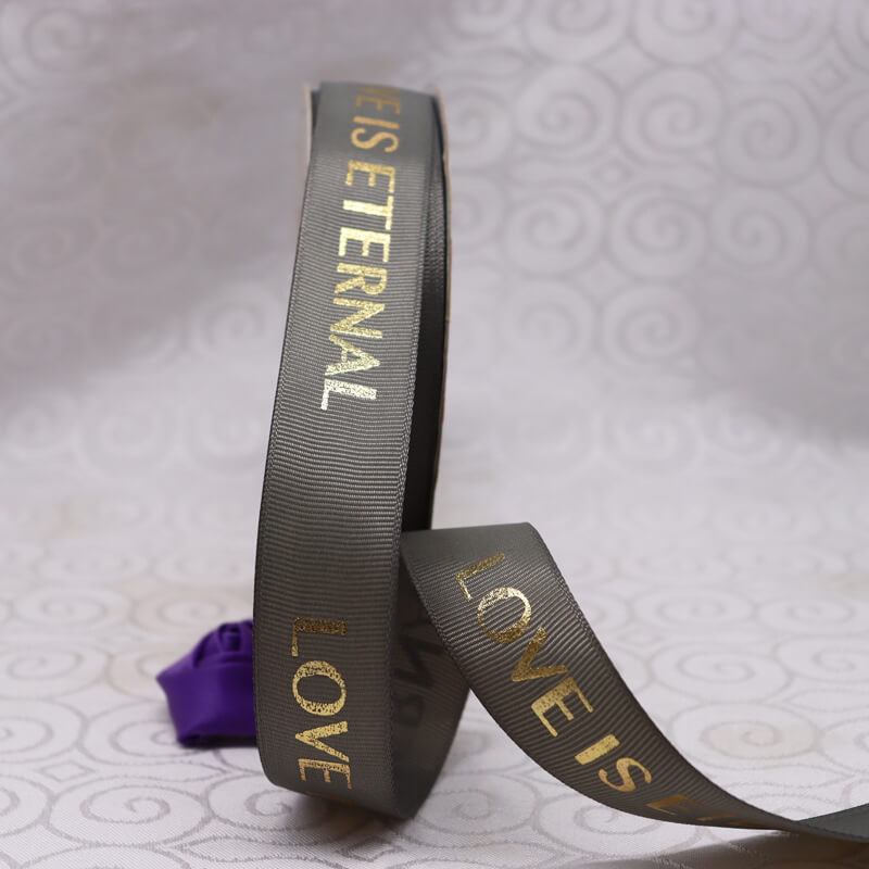 Love Is Eternal Flower Bouquets Ribbons (2.5cmx50Yd)