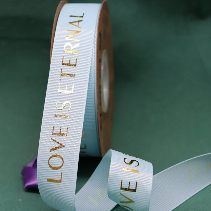 Love Is Eternal Flower Bouquets Ribbons (2.5cmx50Yd)