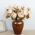 silk rose bouquet