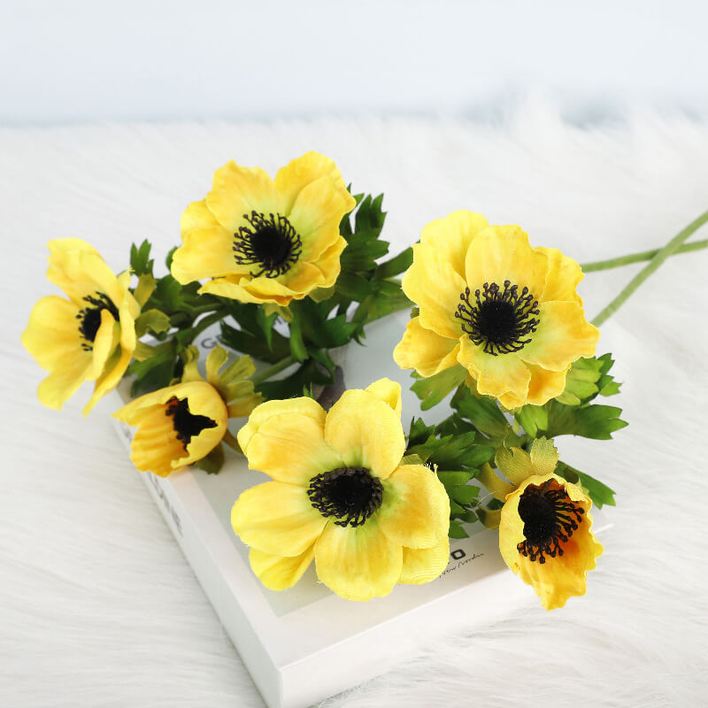 artificial anemone flower