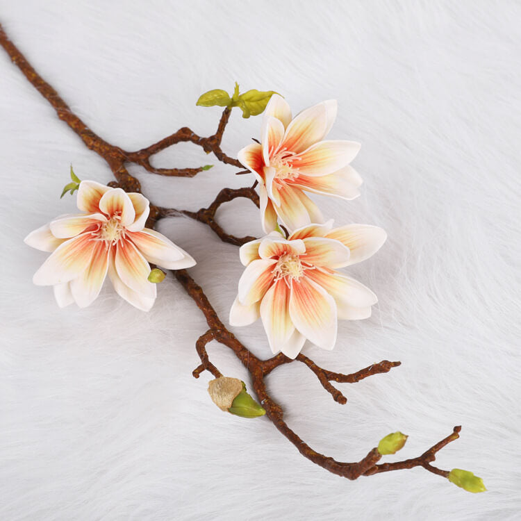 silk magnolia flowers