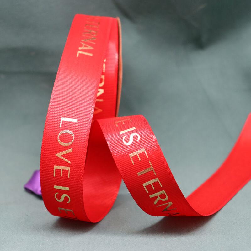 Love Is Eternal Flower Bouquets Ribbons (2.5cmx50Yd)