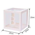 large square surprise flower box