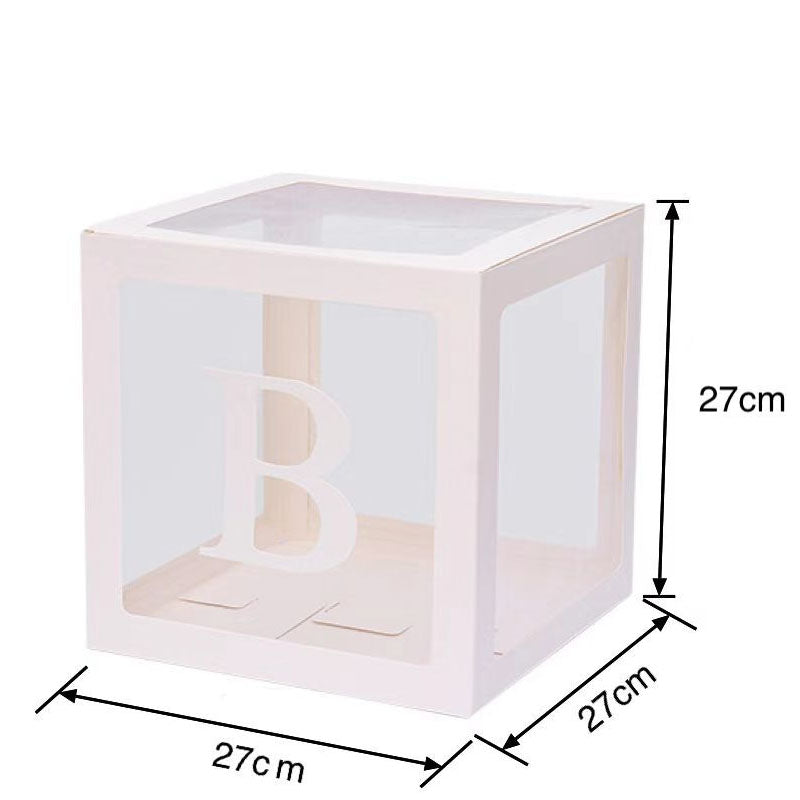 large square surprise flower box