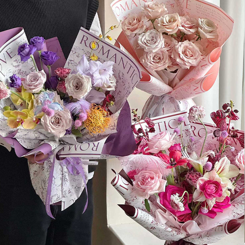 wrapping paper for flowers