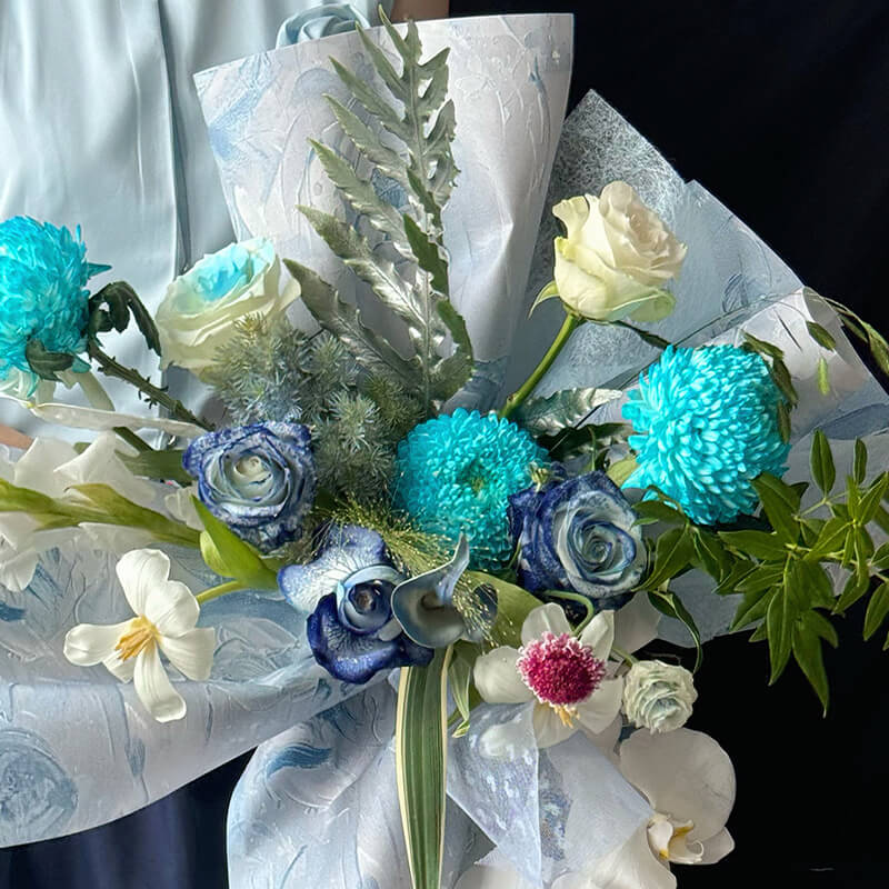 rose wrapping paper