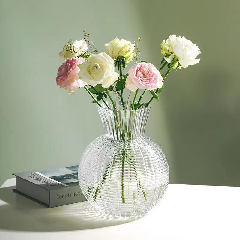 glass vase floral