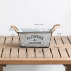 metal plant pots