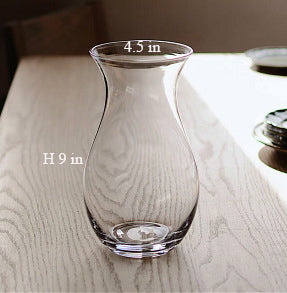 clear glass vases