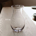 clear glass vases