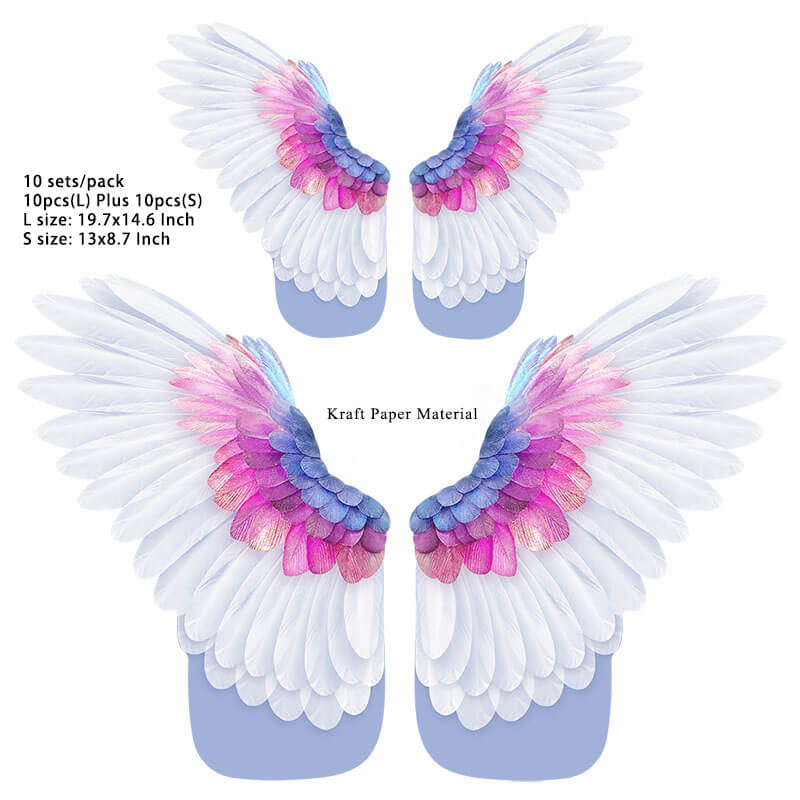 Angle Wings Wrapping Paper
