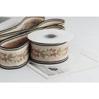 ribbons with flowers