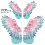 Angle Wings Wrapping Paper