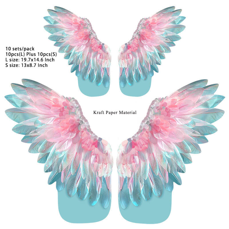 Angle Wings Wrapping Paper