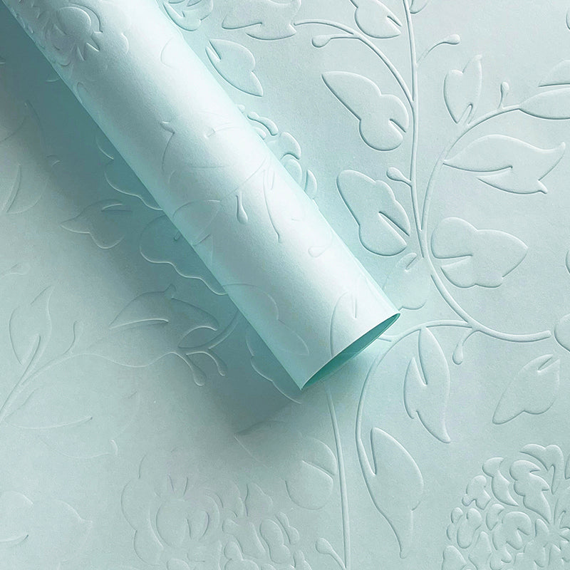 Embossed Art Flower Wrapping Paper
