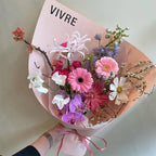 florist wrapping paper nearby