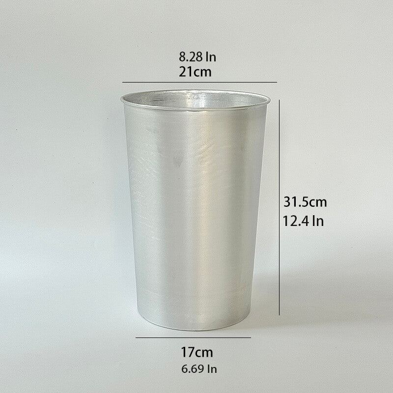 aluminum vase