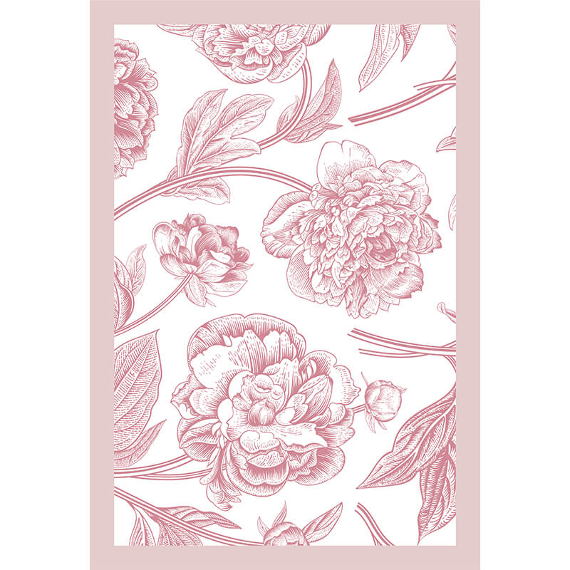 Flower Gift Wrapping Paper, 19.7 × 27.6 Inch, 20 Sheets