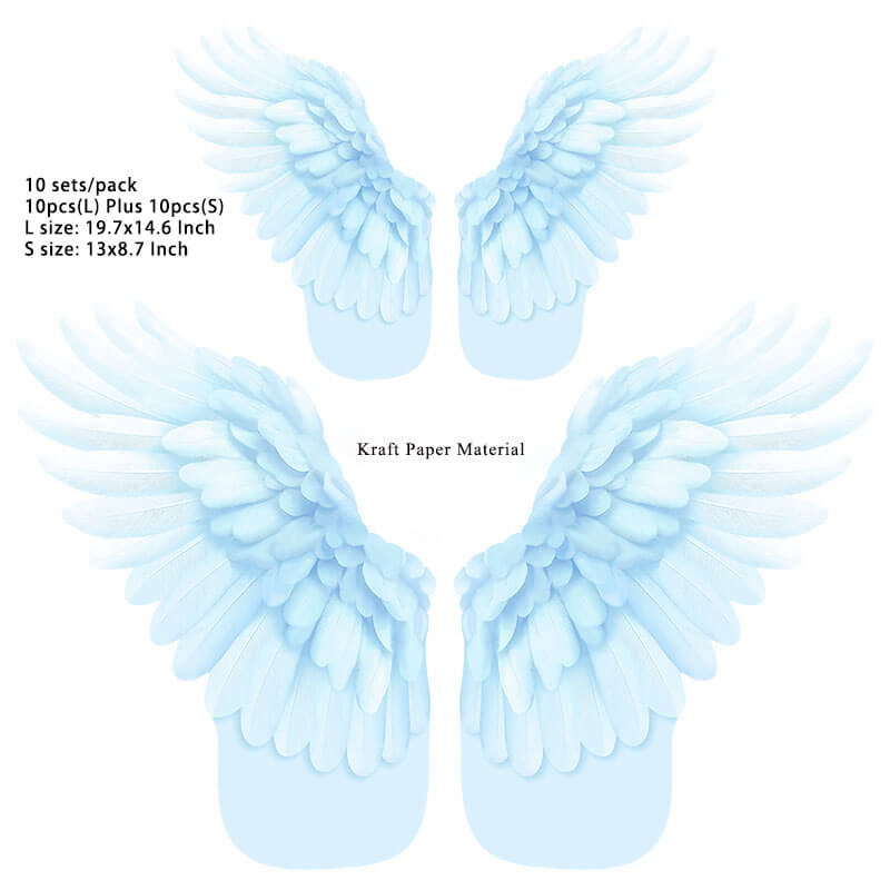Angle Wings Wrapping Paper