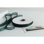 Transparent Polyester Ribbon, 1 cm × 22 Yards