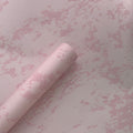 pink flower wrapping paper