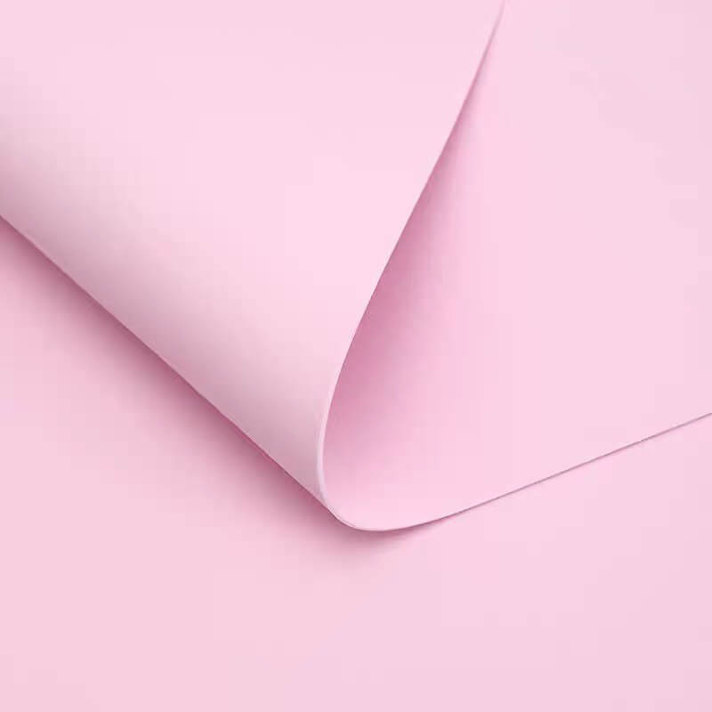 Papel de regalo coreano impermeable y esmerilado con diseño de flores 