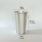 aluminum vase